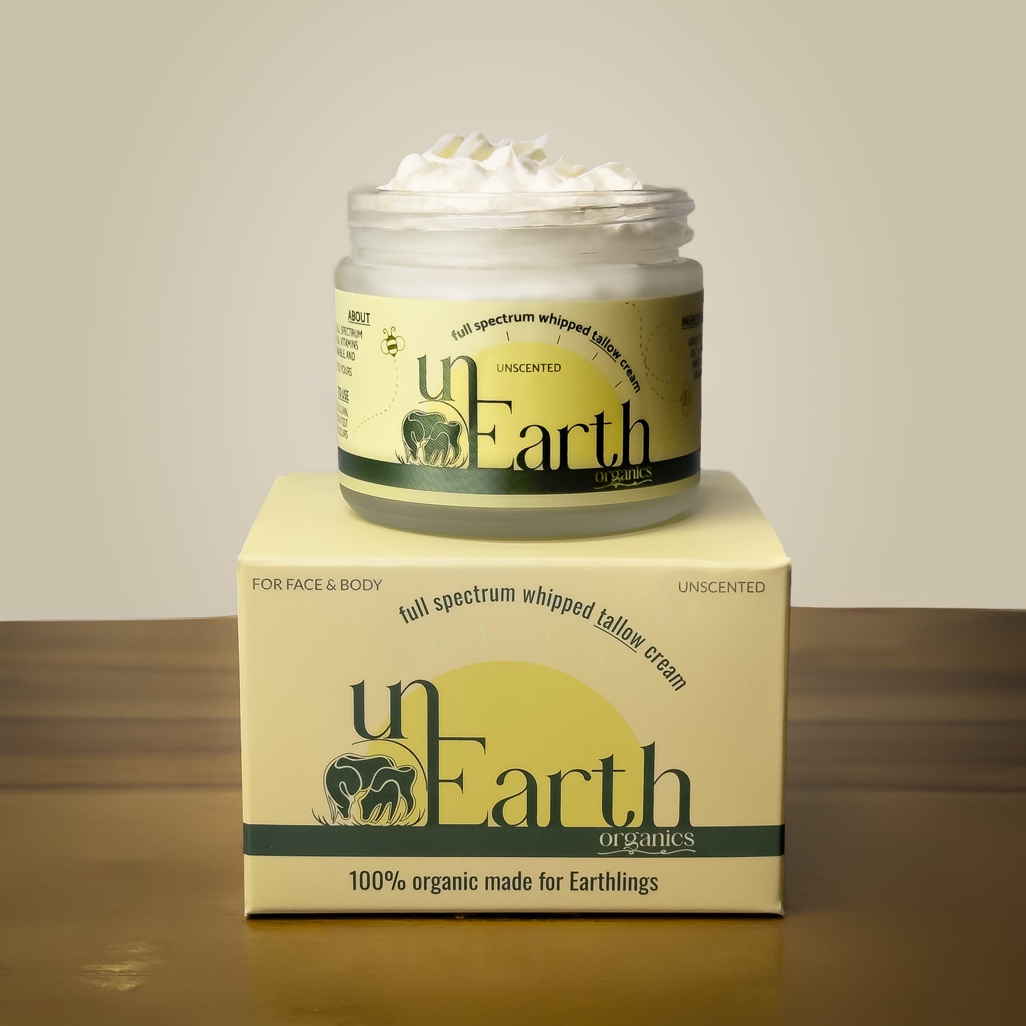 Full Spectrum Whipped Tallow Cream – Unscented